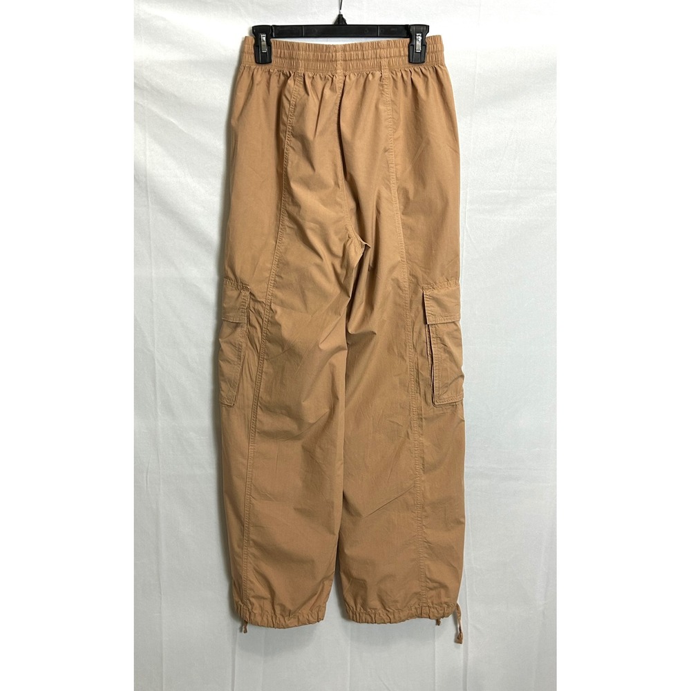 Aerie Tan Khaki High Waisted Cargo Jogger Pants 100% Cotton XS 1623630300 - Picture 13 of 14